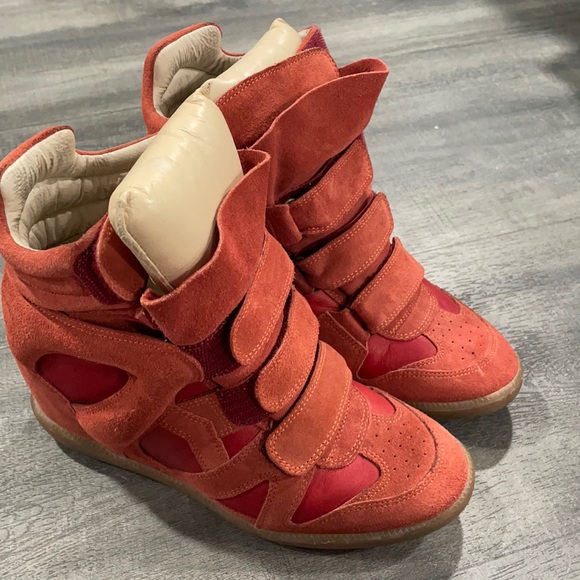 Isabel Marant Suede Sneakers - Picture 1 of 7